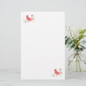 Kardinal Stationary Briefpapier (Stehend Vorderseite)