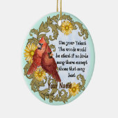 Kardinal Talent Christliche Ornamente (Rechts)