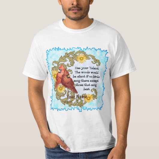 Kardinal Talent Christlicher T - Shirt (Vorderseite)
