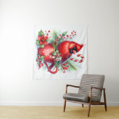 Kardinal Tapestry Wandteppich (Beispiel (Horizontal))
