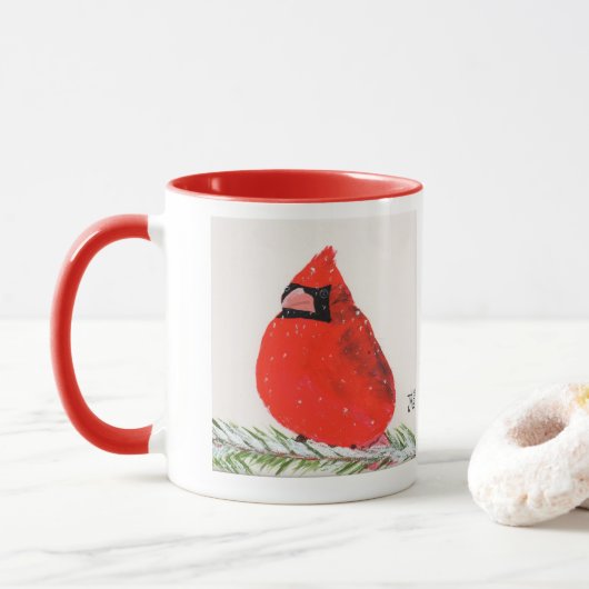 Kardinal-Tasse durch JML Tasse (Mit Donut)