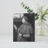 Kardinal Thomas Wolsey Postkarte (Stehend Vorderseite)