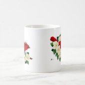 Kardinal und Dogwood-Blume Kaffeetasse (Mittel)