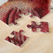 Kardinal und Ephemera Collage Puzzle (Seite)