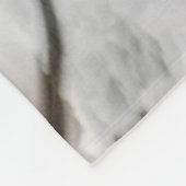 Kardinal und Funken im Schnee Fleecedecke (Ecke)