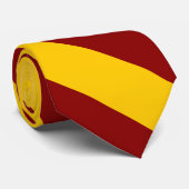 Kardinal und Gold II Krawatte (Gerollt)