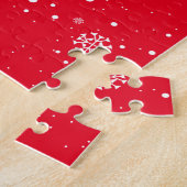 Kardinal und Hirsche individuell gestalten Puzzle (Seite)