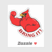 Kardinal, Vinyl-Aufkleber nach Maß geschnitten Aufkleber (Blatt)