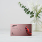 Kardinal Visitenkarte (Stehend Vorderseite)