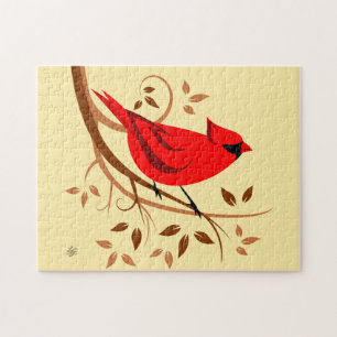 Kardinal-Vogelpuzzles Puzzle