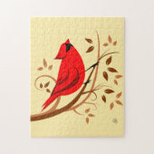 Kardinal-Vogelpuzzles Puzzle (Vertikal)