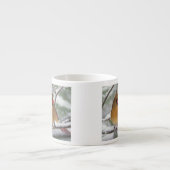 Kardinal von Frauen im Norden in Schneekiefern, Espressotasse (Vorderseite)