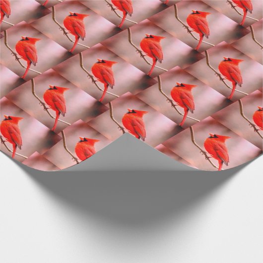 Kardinal Wappen Profil Geschenkpapier (Ecke)