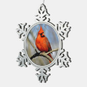 Kardinal Wappen Snowflake Ornament (Rechts)