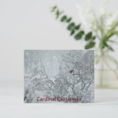 Kardinal Weihnachten (Stehend Vorderseite)