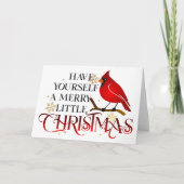 Kardinal Weihnachten (Vorderseite)