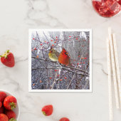 Kardinal Weihnachtsbuch Napkins Serviette (Beispiel)