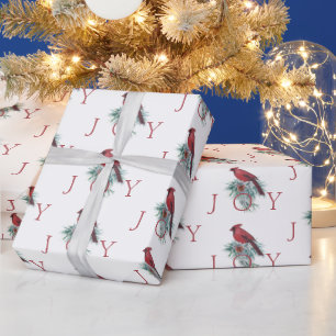 Kardinal Weihnachtsfest Verpackungspapier Geschenkpapier