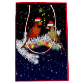 Kardinal Weihnachtsgeschenk Mittlere Geschenktüte (Vorderseite)