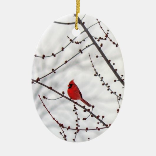 Kardinal Weihnachtsschmuck - Engel sind in der Näh (Vorne)