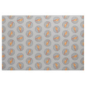 Kardinal Winter Branch Malerei Original Bird Art Stoff (Fat Quarter (45,7 x 55,9 cm))