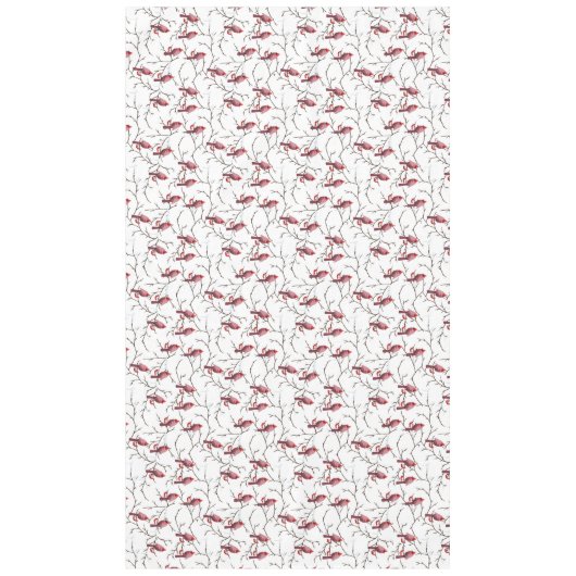 Kardinal-, Winter- und Schneemuster Tischdecke (Vorderseite)