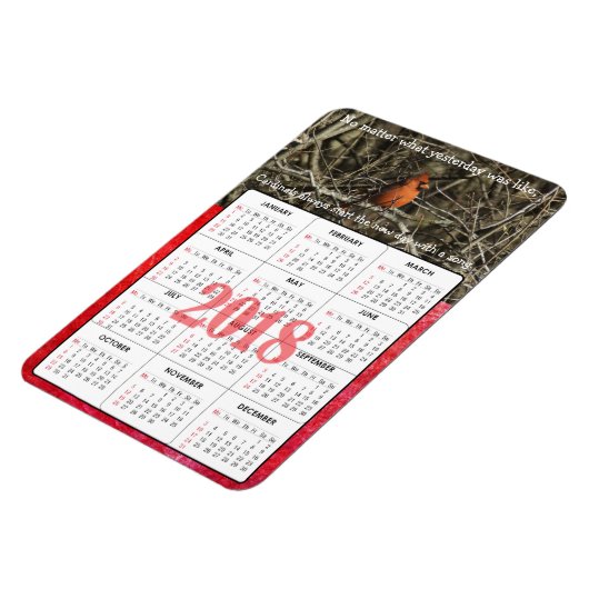 Kardinal Zitat 2018 Kalenderzeitschrift Magnet (Linke Seite)