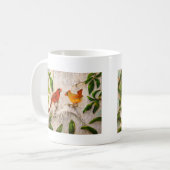 Kardinäle Gesang der Liebe Kaffeetasse (Vorderseite Links)