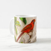 Kardinäle - Gesang der Liebe Kaffeetasse (Vorderseite Links)