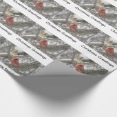 Kardinäle Geschenkpapier (Ecke)