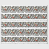 Kardinäle Geschenkpapier (Flach)