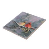 KARDINÄLE u. KIEFERN-KEGEL durch SHARON SHARPE Fliese (Seite)