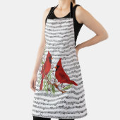 Kardinäle und Musik Schürze (InSitu)