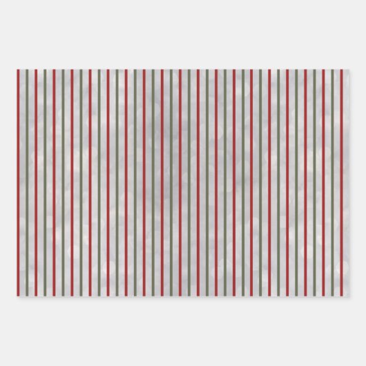 Kardinäle und Pinienholzplatten Geschenkpapier Set (Vorderseite 2)