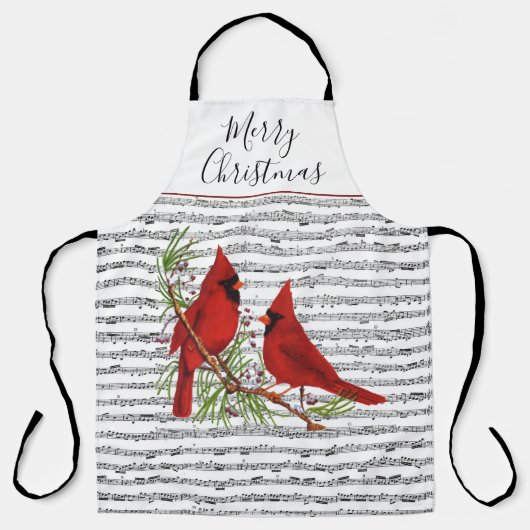 Kardinäle und Schürze (Vorderseite)