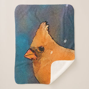 Kardinäle zur Zaunmalerei - Originelle Kunst Sherpadecke