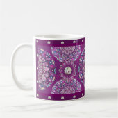 Kardinalrot Rosette Kaffeetasse (Links)
