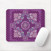 Kardinalrot Rosette Mousepad (Mit Mouse)