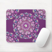 Kardinalrot Rosette Mousepad (Mit Mouse)