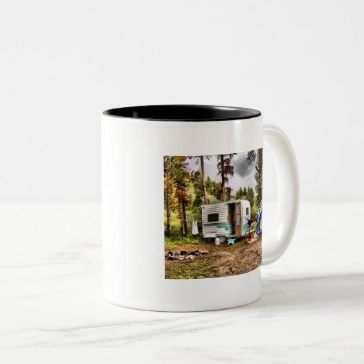 Kardinals-Anhänger-Tasse Zweifarbige Tasse (VorderseiteRechts)