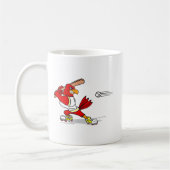 Kardinals-Baseball-Spieler Kaffeetasse (Links)