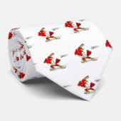 Kardinals-Baseball-Spieler Krawatte (Gerollt)