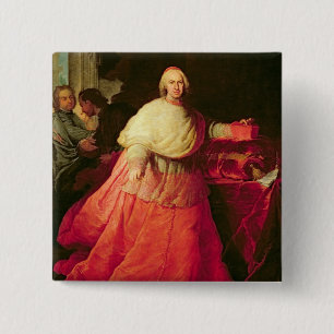 Kardinals-Carlosde Borja, c.1721 (Öl auf Leinwand Button
