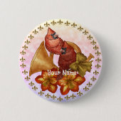 Kardinals Horn Button (Vorderseite)