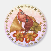 Kardinals Horn Magnet (Vorne)