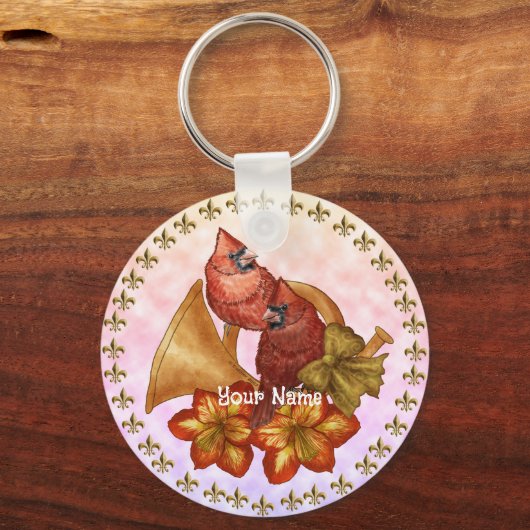 Kardinals Horn Schlüsselanhänger (Vorderseite)