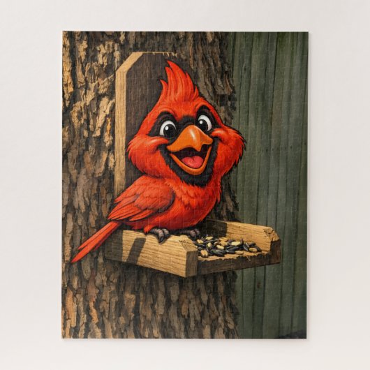 Kardinals Karikatur Puzzle (Vertikal)