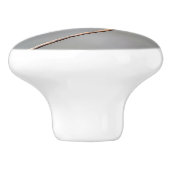 Kardinals-Keramik-Griff Keramikknauf (Seitenansicht)