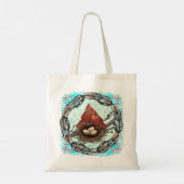 Kardinals Nest Tote Bag Tragetasche (Rückseite)