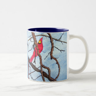 Kardinals-Schale Zweifarbige Tasse